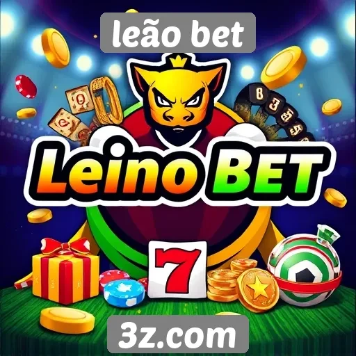 Diversidade de jogos disponíveis no Leão Bet